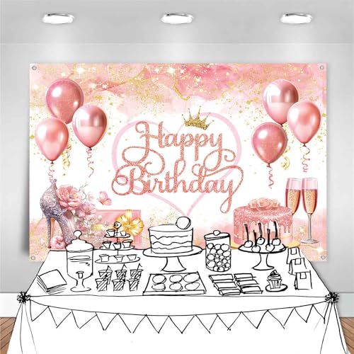 Decoración Fondo Fotográfico Rose Gold 5x3ft miniatura 6