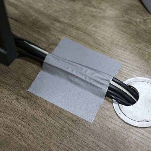 Image of JIALAI HOME 4 Inch Gaffers Tape - 30 Yards per Roll Wide Gray Gaff Tape - Non-Reflective, Grafting Tape for Filming, Photography, Radio, Heavy-Duty Water Resistant Matte Finish Gaff Tape, Grey