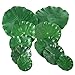 Auihiay 10 Pieces 5 Kinds Artificial Floating Foam Lotus Leaves Lily Pads Artificial Foliage Pond Decor for Pond Pool Aquarium Decoration