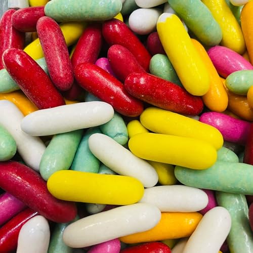 Taveners Liquorice Comfits – 1kg Bulk Bag | Classic British Sweets, Crunchy Sugar-Coated Liquorice Candy, Assorted Colours, Retro Confectionery, Perfect for Pick n Mix & Sharing