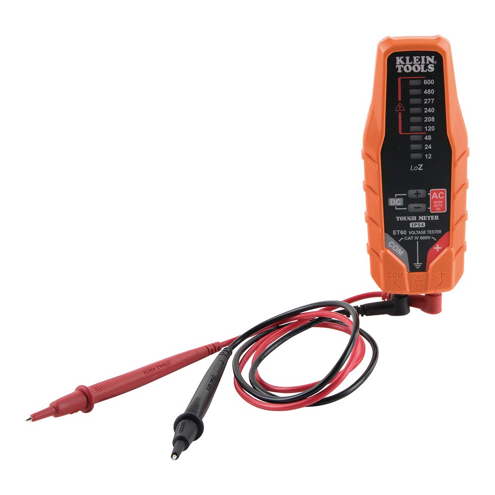 Klein Tools ET200 Electronic Voltage/probador de Continuidad, ET60