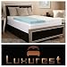 Memory Foam Mattress Topper | Free Cover Included | 3 Inch | Infused With Gel | This #1 Best Selling Luxury Topper is on Sale Now | Made in the USA | Sold Exclusively by LuxurestLLC! (Queen)