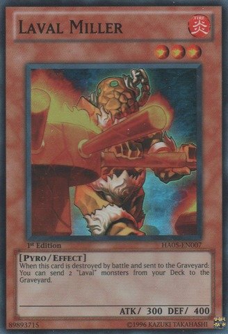 YU-GI-OH! - Laval Miller (HA05-EN007) - Hidden Arsenal 5-1st Edition - Super Rare