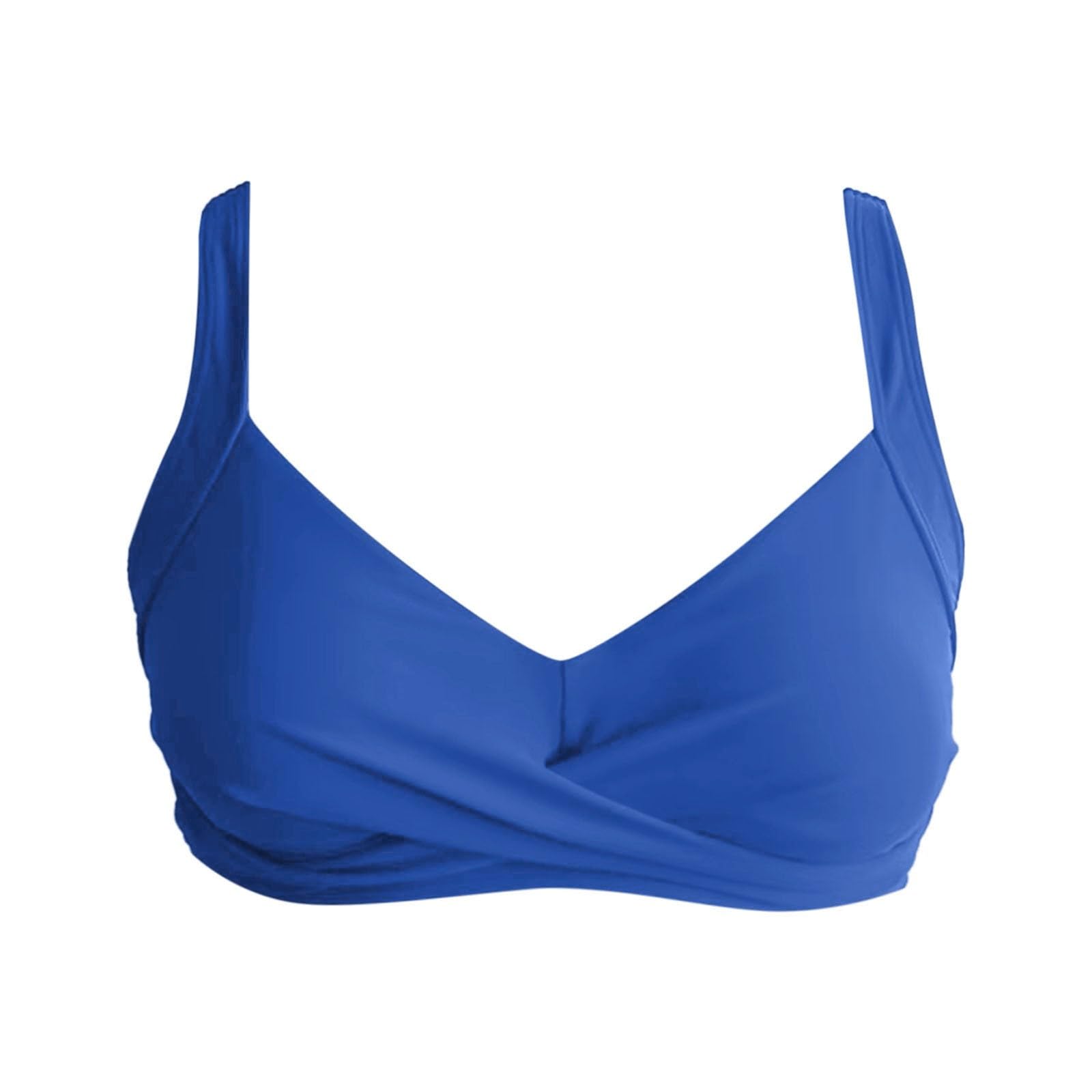 Haut de bikini à armatures pour femme - Haut de maillot de bain push-up 2025 avec soutien-gorge rembourré