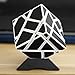 Twister.CK Ghost Cube 3x3 ,Magic Newest Ghost Speed Cube 3x3 with Carbon Fiber Sticker Intelligence Puzzles,Turns Quicker and Smoother, for Cube Teasers
