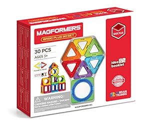 Magformers Basic Plus 30 Set Magnetische Bausteine