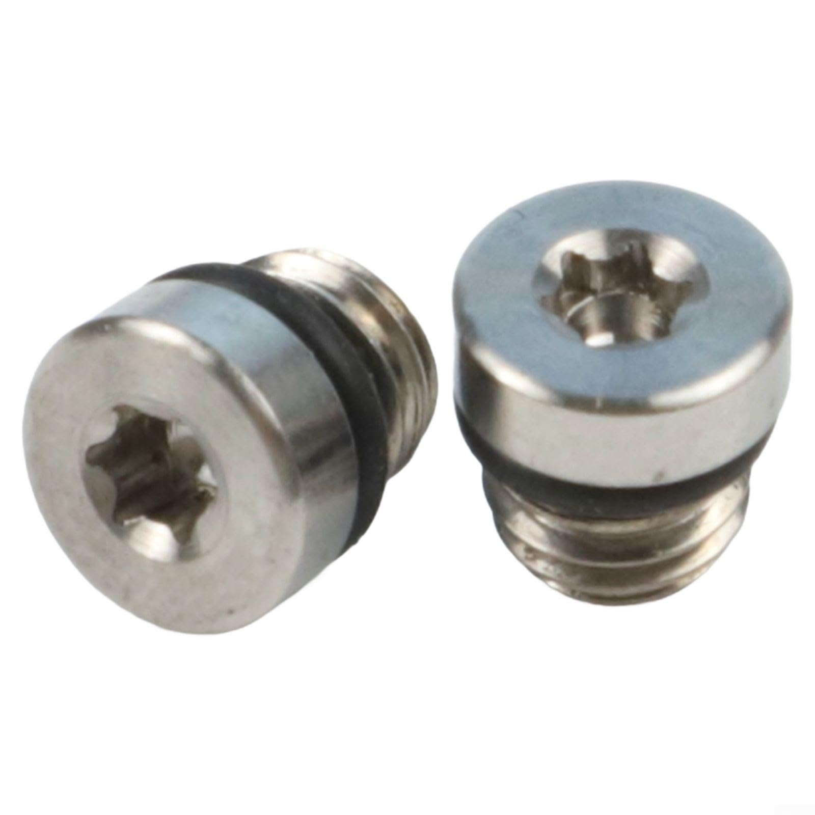 Viti di spurgo in metallo di alta qualità per sistemi frenanti Sram Guide e Code Brake con struttura resistente alla ruggine e trasmissione Torx K10 color argento