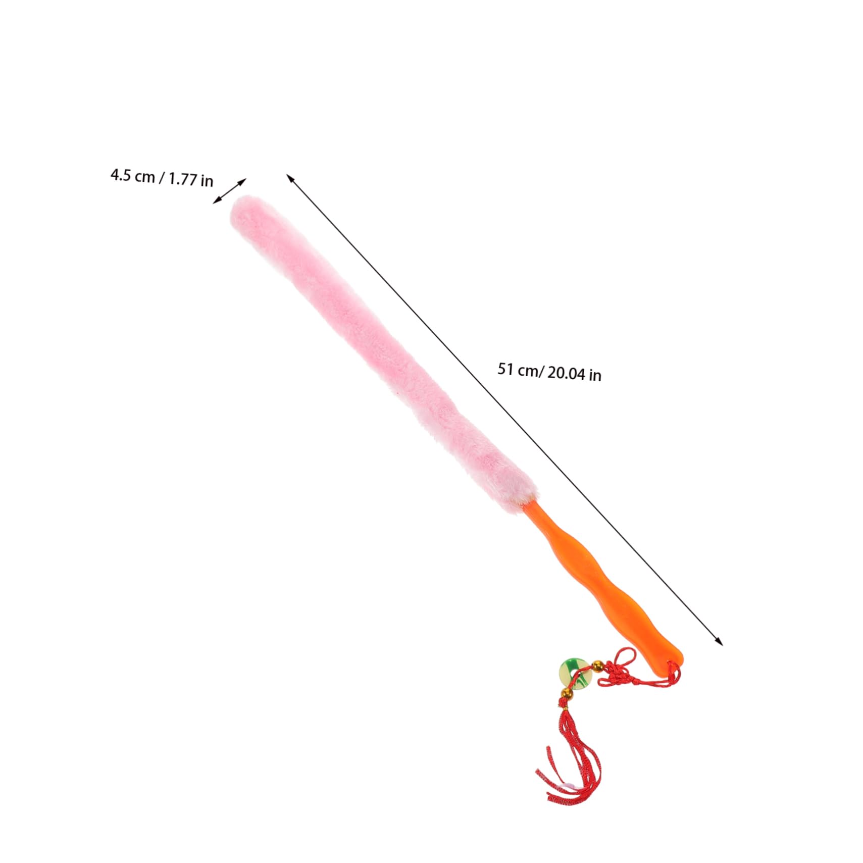 BESTonZON Rabbit Hair Zithers Cleaning Brush Universal Dulcimer Dust Soft Clarinet Cleaner for Instruments