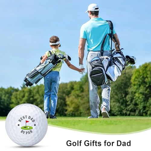 Paginafr Best Dad by Par Golf Ball