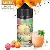 Alta Calidad: Se utiliza sabor puro y natural. Sin color sintetizado, sin efectos secundarios en la garganta o pulmón.