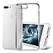 technext020 Clear Shockproof Ultra Slim Fit Silicone TPU Case for iPhone 7 Plus/iPhone 8 Plus