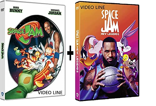  Space Jam: 1-2 New Legends (1996 / 2021) (2 Film Dvd) - Edizione Italiana