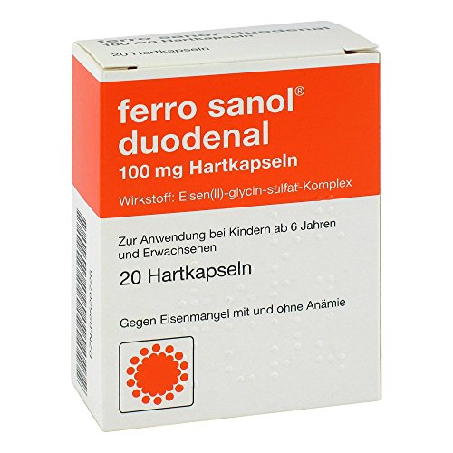 Ferro sanol duodenal 100mg 20 stk