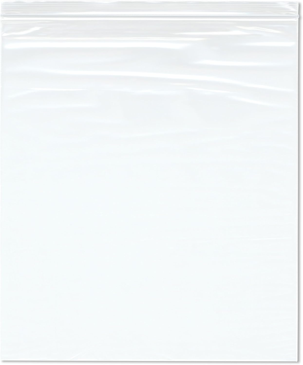 Plymor 14" x 16" (Pack of 100), 2 Mil Zipper Reclosable Plastic Bags