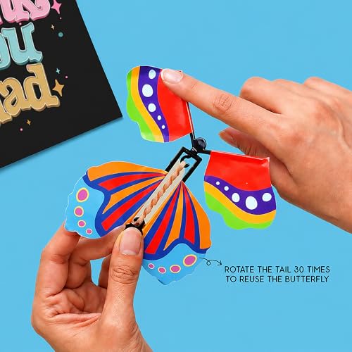 Image of Oye Happy - Butterfly Card for Dad- Father's Day Greeting Cards - Gift for Dad | Father | Daddy | Papa