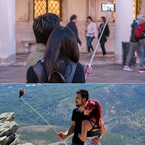Cellet Selfie Stick Extendable Adjustable, For All Smartphones Iphones Samsung Galaxy, Google Pixel Go Pro And Cameras - Black #TOP7