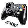 EasySMX-gamecontroller, draadloze 2.4G-gamepad, PS3-controller, dubbele vibratie, 8 uur speeltijd voor PS3 / PC…