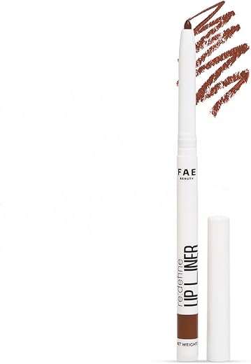 FAE Beauty Re:Define Lip Liner |Long-Lasting | Matte | Non-drying | Transferproof & Smudgeproof | Enriched with Vitamin E & Almond Oil | Shade – Borderline