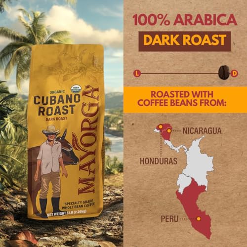Mayorga Cubano Roast Organic Whole Bean