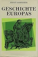 Geschichte Europas. B0000BUG0M Book Cover