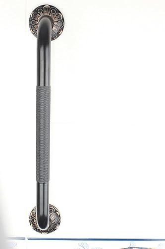 Miniatura 6 de Barra de agarre antideslizante de baño de 16 pulgadas, barra de ducha texturizada para bañera, reposabrazos de seguridad para el hogar, barandilla