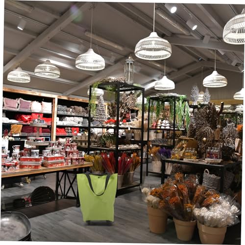 SOESFOUFU Einkaufstasche Zum Mitnehmen Einkaufswagen Tasche Für Utility-räder Einkaufstasche Auf Rollen Mehrzweckwagen Einkaufstüten Mit Rollen Oxford-stoff Haushalt Einkaufen Laufradtasche – Bild 6