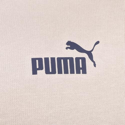 PUMA Mens Essentials Small Logo Hoodie Casual Outerwear Casual Hoodie Pockets - Beige3