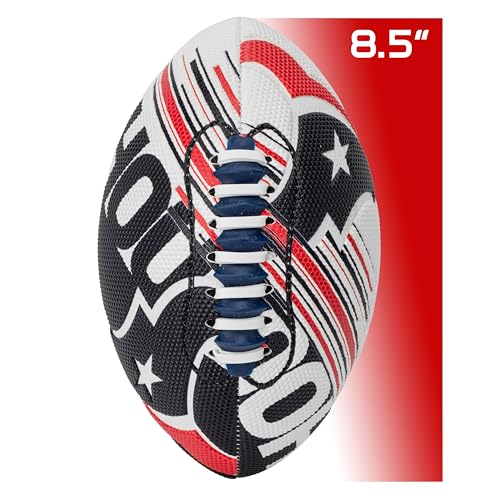 Image of Franklin Sports NFL Team Mini Footballs - Youth 8.5 inch Official NFL Licensed Football + Air Pump Set