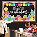 Jisfigtrh Math Bulletin Board Set Classroom Decoration Math is All About Paper Cutouts with Border Mathematics Bulletin Board for Back to School Educational Wall Decor Middle School Supplies