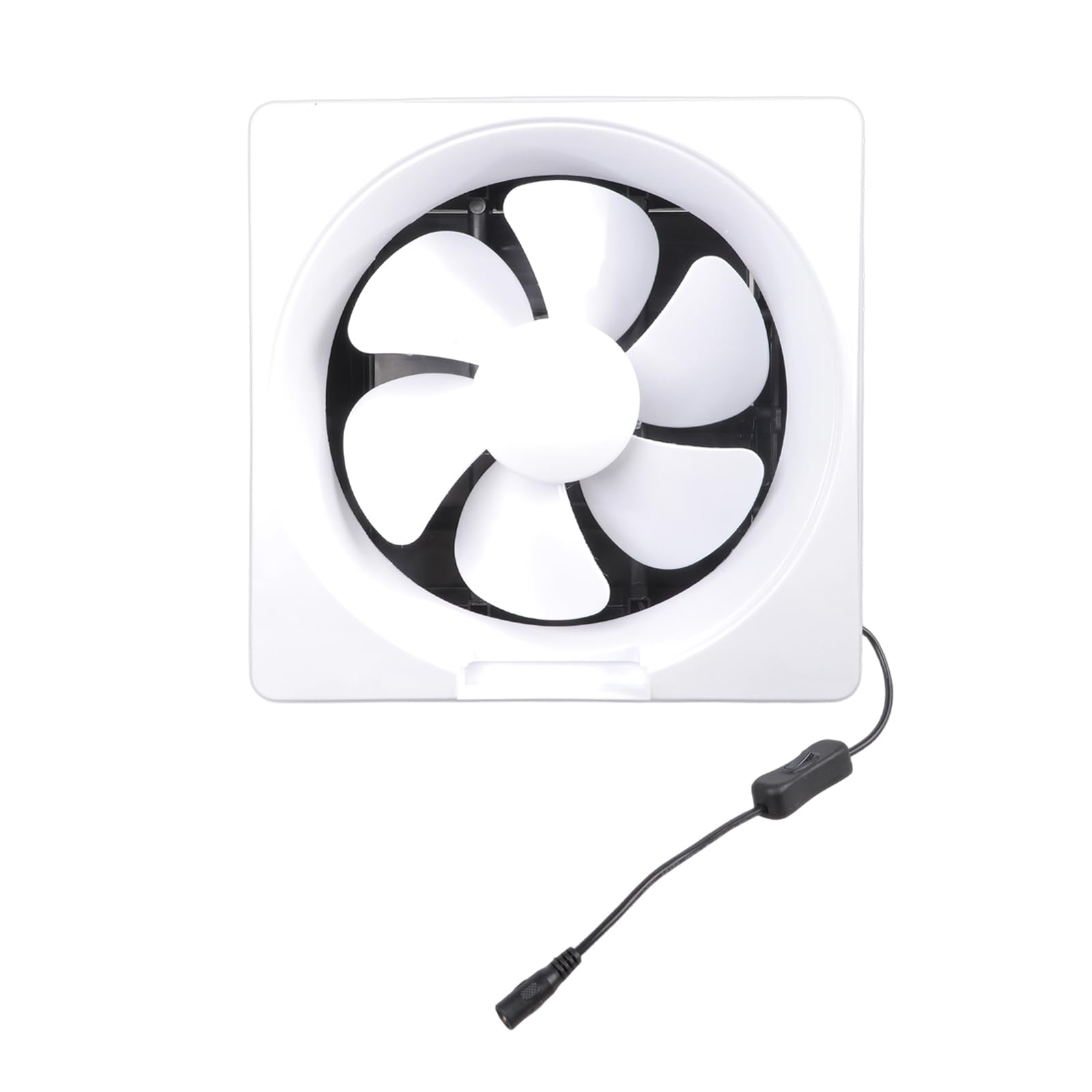 Buxuaaaa 34Cm 12V Exhaust Fan Home Quiet Inline Pipe Duct Fan Bathroom Extractor Ventilation Kitchen Toilet Wall Air Ventilator Ventilation