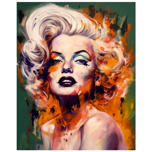Studio101 Arte de parede Marilyn Monroe - Pôster original de Mari...