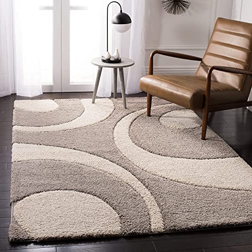 Image of Carpet Mahal Presence Gorgeous Design of Super Soft Shaggy Carpet for Living Room, Bedroom, Hall and Anywhere in Home. [5x5 feet] Square.