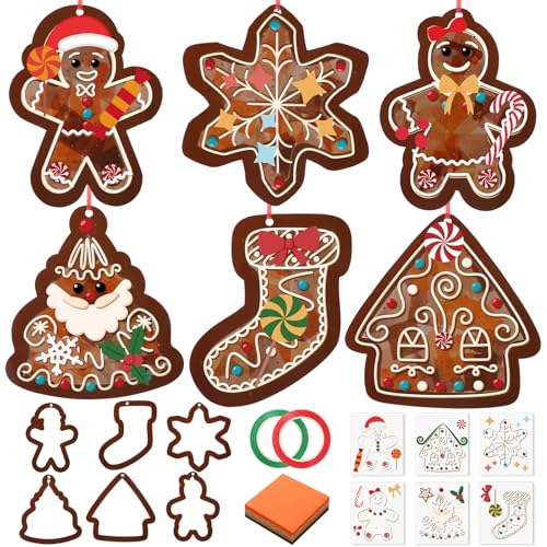 Kit de bricolage de Noël pour enfants pour animer un après-midi créatif en famille au coin du feu