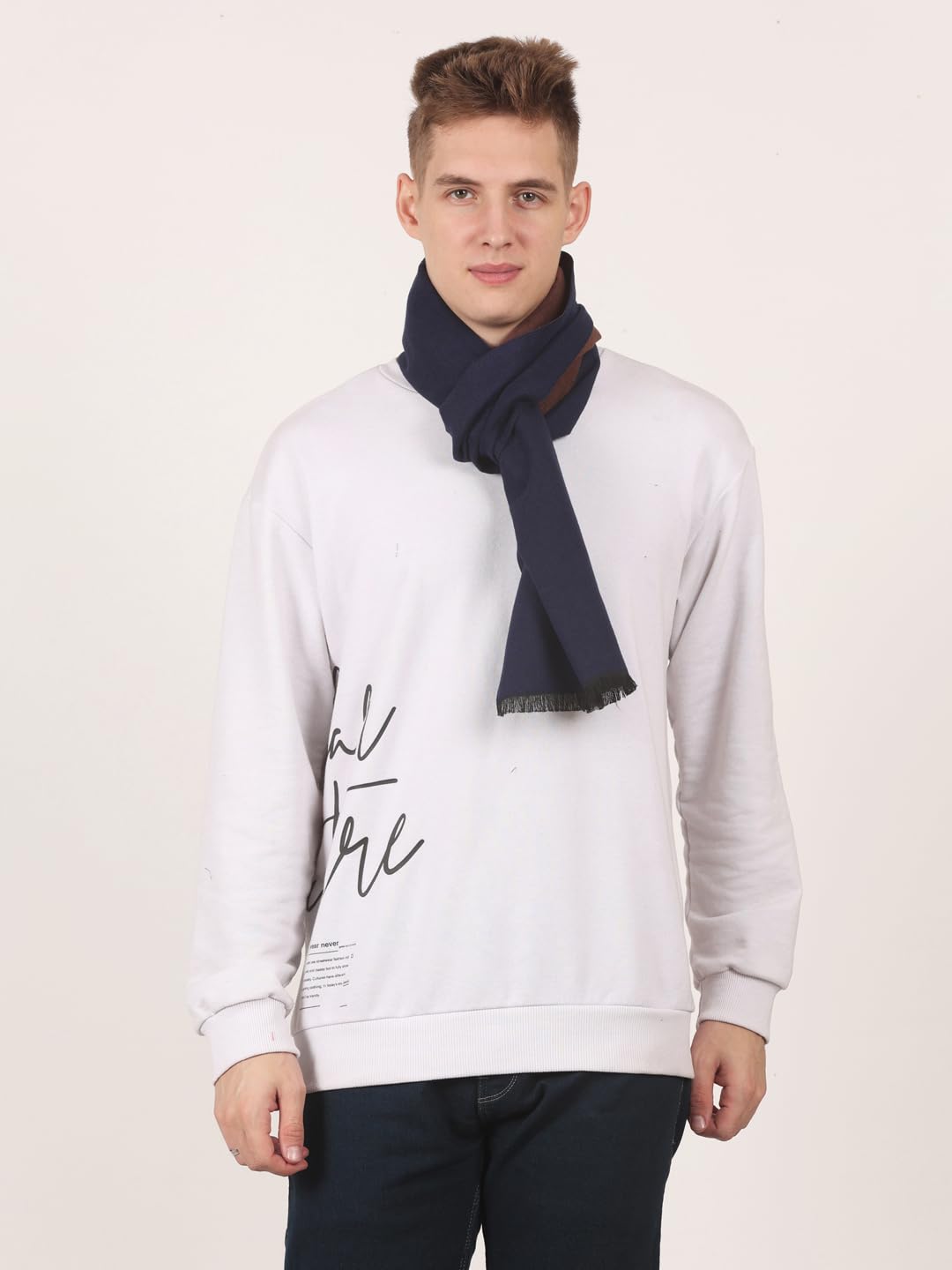 Cazzano Solid Men's Muffler Elegant Design-picture-19