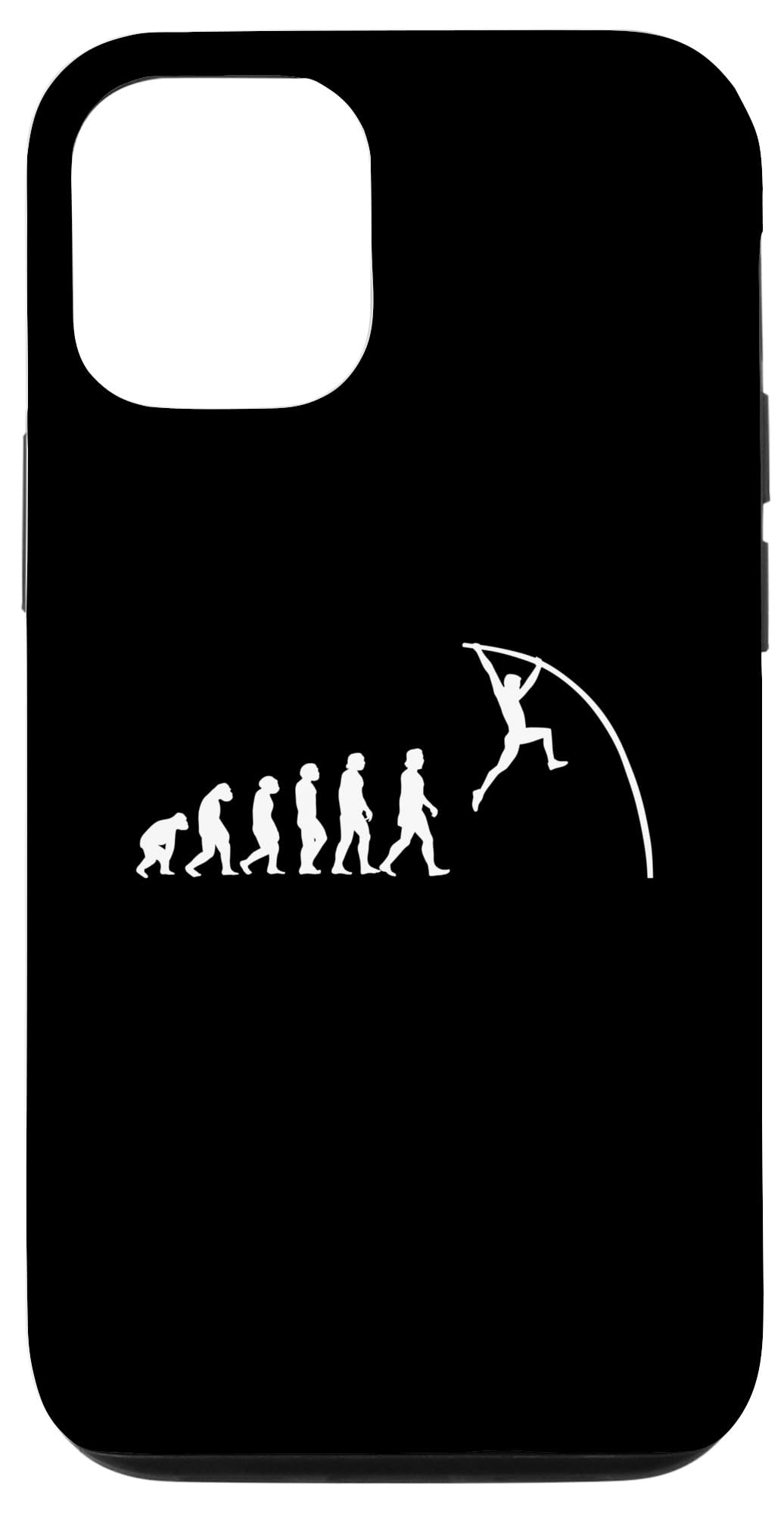 Pole Vaulting Evolution for Jumping Vaulters Case for iPhone 12/12 Pro