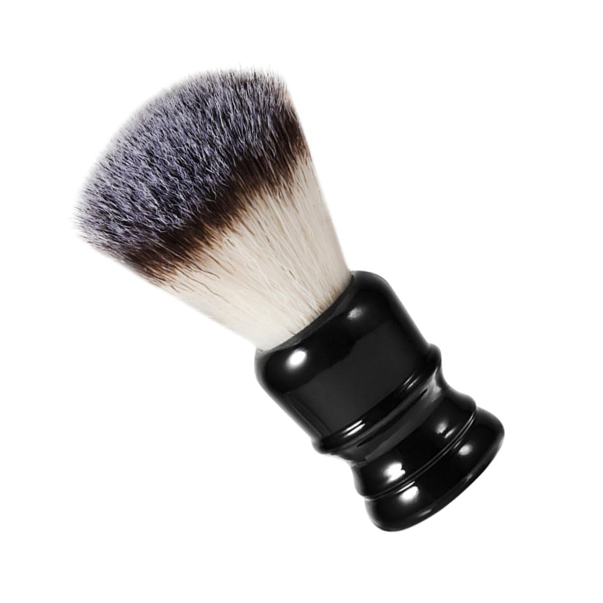 MAGICLULU Kit Per La Della Barba Da Uomo 3 Pezzi Setole in Nylon Manico Nero Per La Pulizia E Lo Styling Della Barba