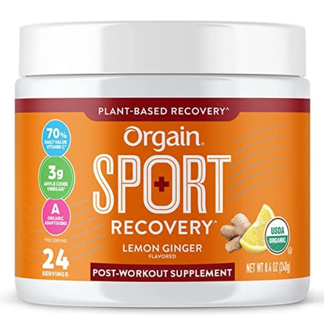 Orgain Lemonade Post-Workout Powder, 0.53 lbs