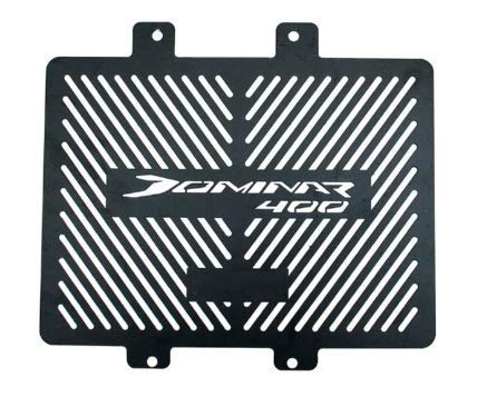 Zimba Stainless Steel Motorcycle Bike Radiator Guard Protector Grill for Bajaj Dominar 400