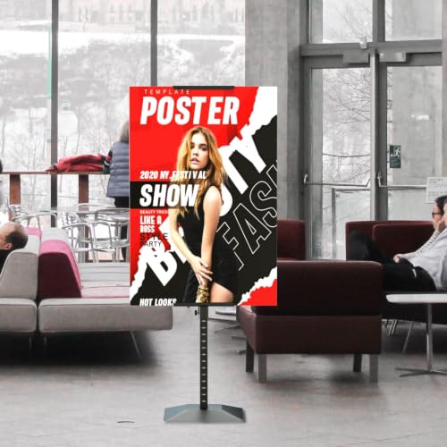 Image of GUOHONG 2Pack Poster Stand for Display, Adjustable Floor Stand Sign Holder