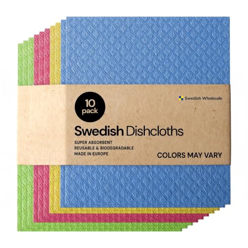 Swedish Wholesale Dishcloths Reusable 8' x...