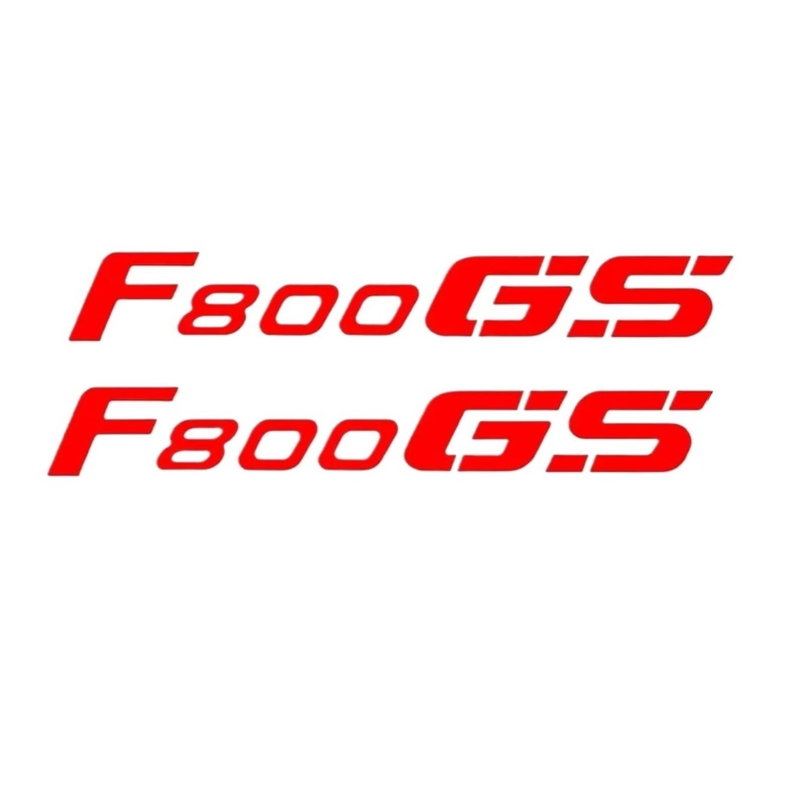 Emblem Badge Decal Tank Wheel Soft PVC Sticker for F800GS F800 GS F800gs(RED)