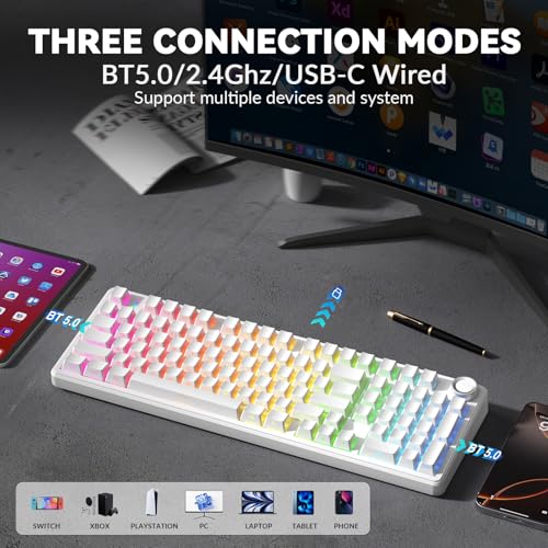 AULA F99 Pro Wireless Mechanical Keyboard-Silent Version の商品画像 2