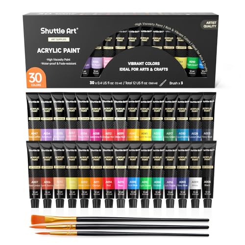 Shuttle Art Acrylic Paint Set,...