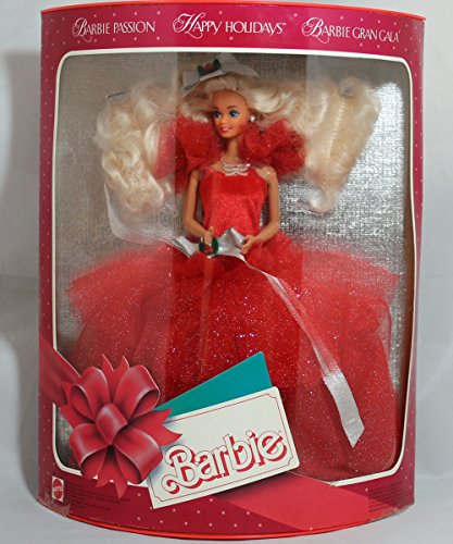 1988 Happy Holidays Barbie - Serie Coleccionable miniatura 1