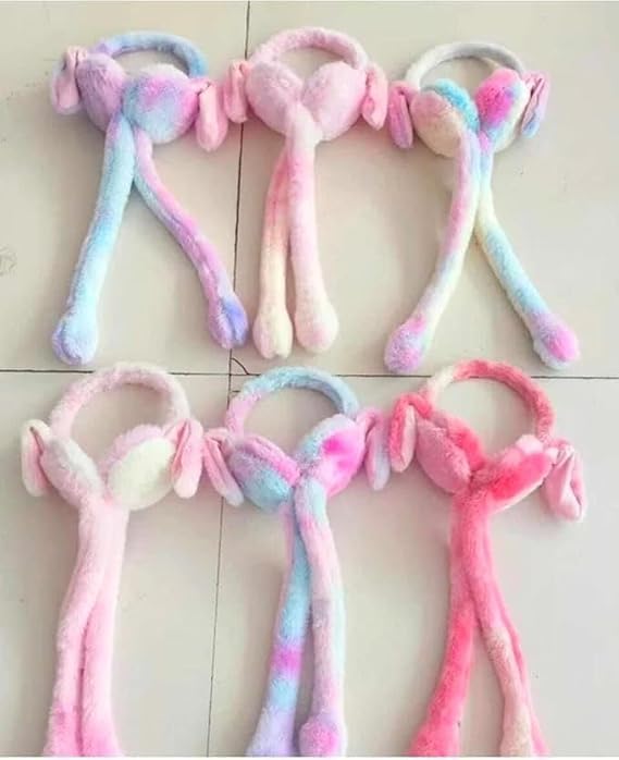 Image of Kids Winter Earmuff with Bunny Ears