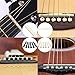 Bosunny 60 PCS Guitar Accessories Kit Including Guitar Picks,Capo,Tuner,Acoustic Guitar Strings,3 in 1String Winder,Bridge Pins,6 String Bone Bridge Saddle and Nut,Finger Picks for Beginner