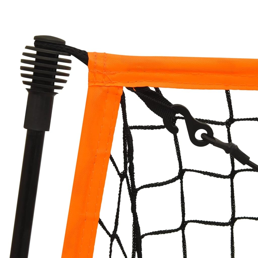 vidaXL Multisport Übungsnetz Baseball mit Schlagzone Aufbewahrungstasche Sicherheitsnetz Schutznetz Trainingsnetz Schwarz 174x76x158,5cm