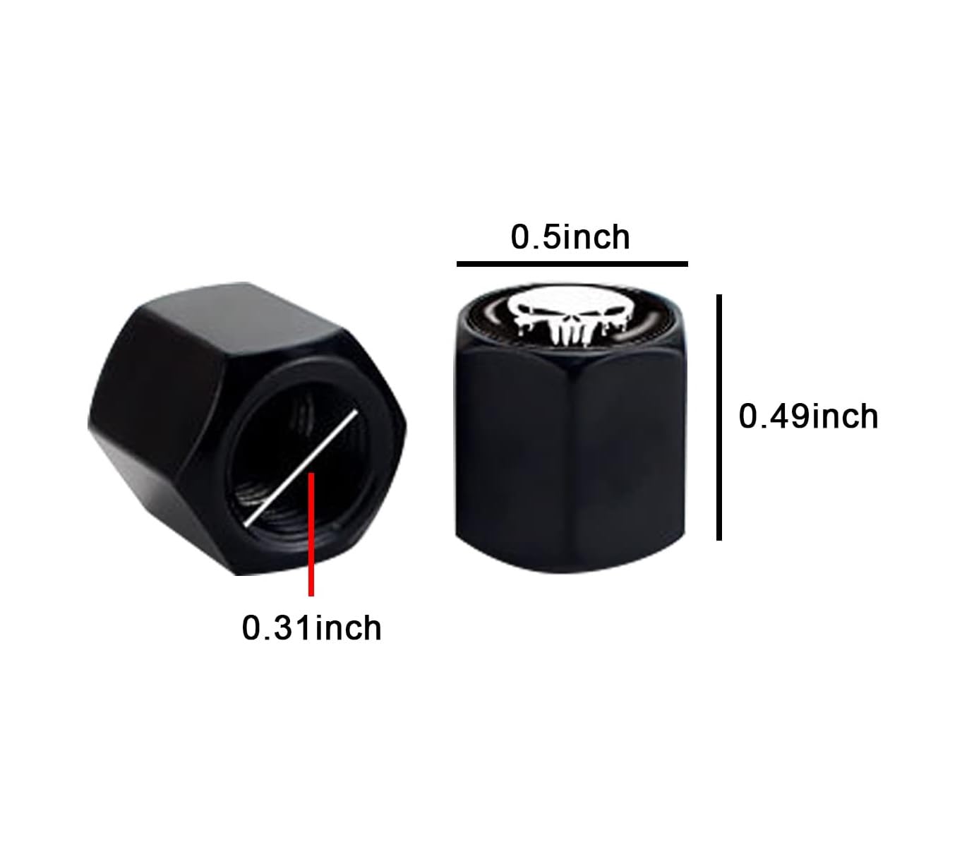 ValCon® Parapolvere Serie VC-ISO-B - Per Tappi - Plastica - Rosso - DN - Foto 9