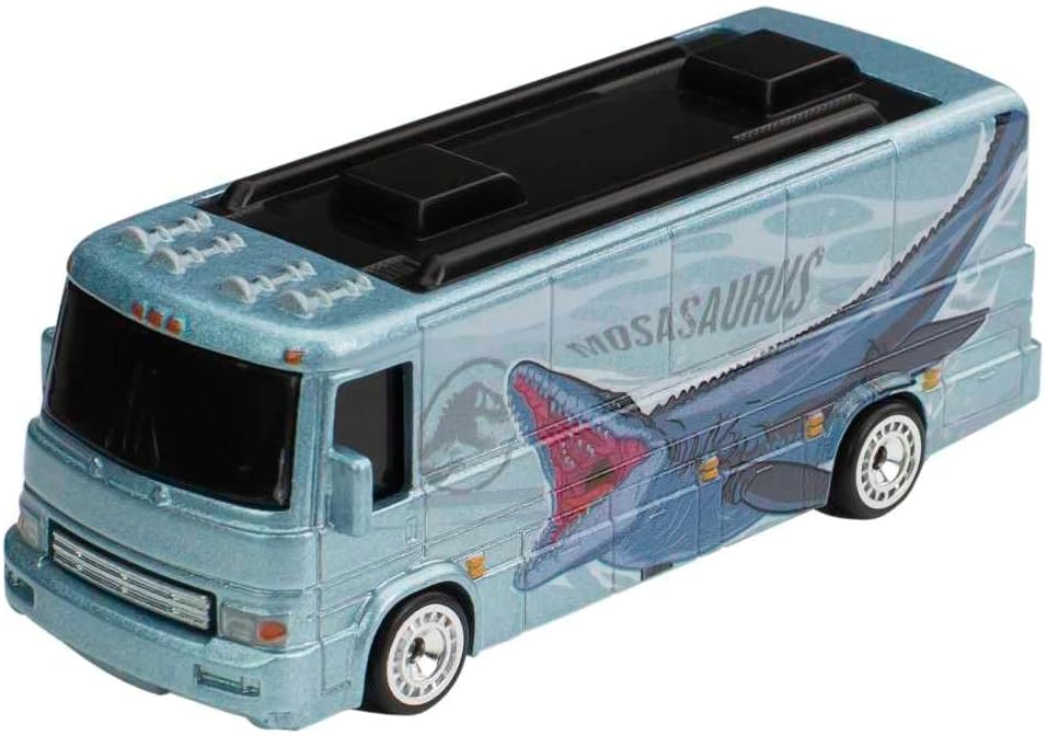 Hot Wheels Tour Bus Scale Vehicle for Kids Aged 3 Years Old & Up & Collectors of Classic Toy Cars, Featuring New Castings & Themes