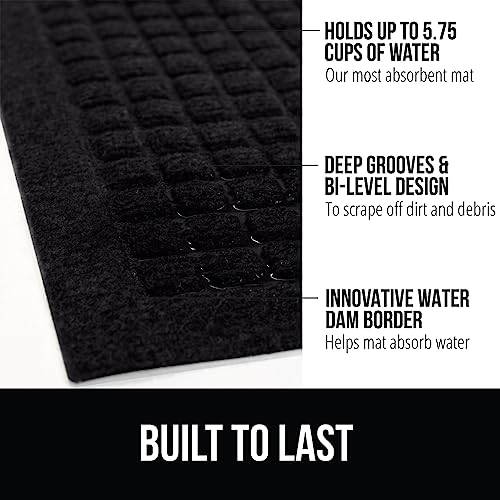 Gorilla Grip 840029649565 100% Waterproof Ultra Absorbent Moisture Guard Doormat thumb #1
